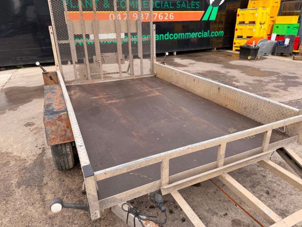 10 x 6 INDESPENSION PLANT TRAILER...3.5 ton...43w 387038465