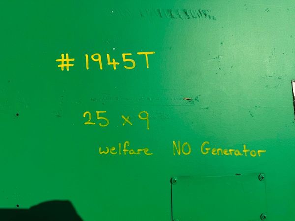 25 x 9 welfare unit , canteen , office  toilet...N 387104985