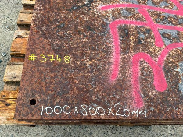 1000mt x 800mm x 20mm ROAD PLATES..........3748. 387350813