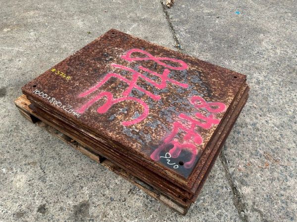 1000mt x 800mm x 20mm ROAD PLATES..........3748. 387350819
