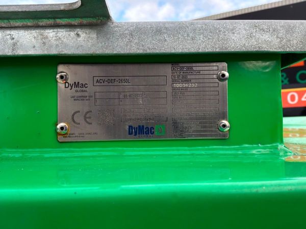 NEW 2650 LITRE BUNDED FUEL  DIESEL BOWSER.......18 387329193