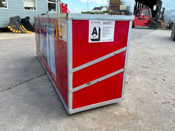 UNUSED 65ft x 30ft DOME STORAGE SHED.......4372. 387462535