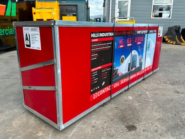 UNUSED 65ft x 30ft DOME STORAGE SHED.......4372. 387462537