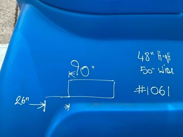 UNUSED 2000lts western water bowser tank skid...10 387544995
