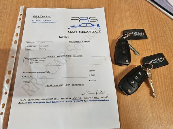 FORD TRANSIT CUSTOM // LIMITED // NEW WETBELT 387546357