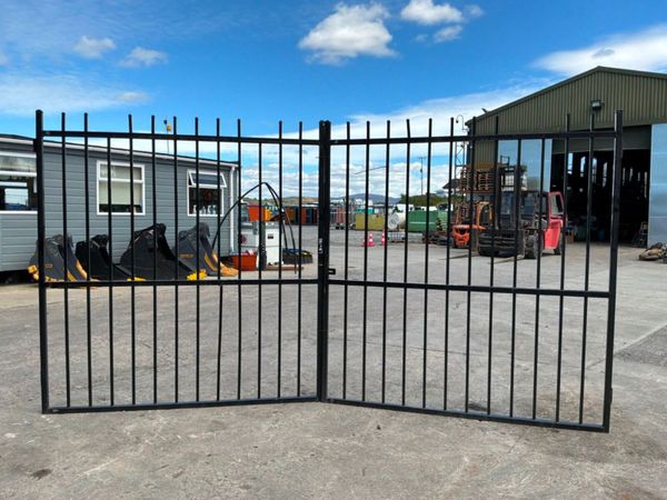 UNUSED 14ft WROUGHT IRON GATES.....4122. 387612334
