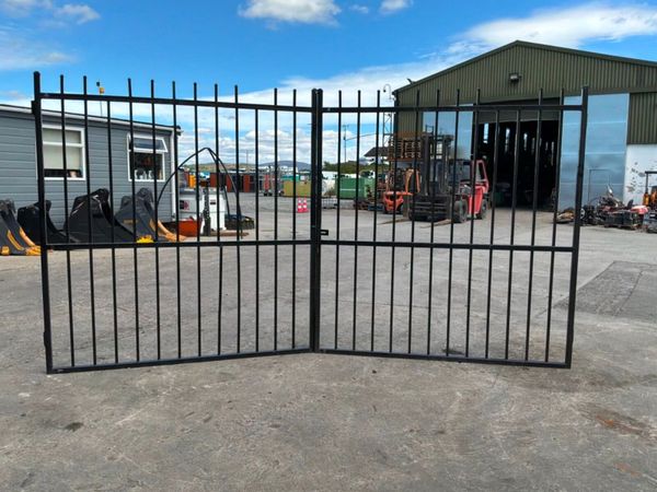UNUSED 14ft WROUGHT IRON GATES.....4122. 387612336