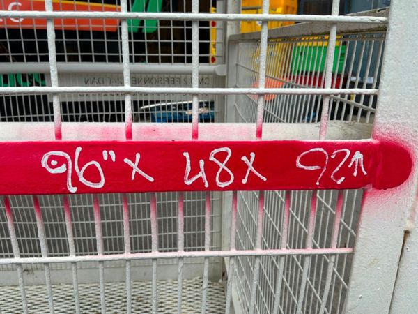 96" x 48" MAN BASKET / ACCESS CAGE...........4029. 387637837