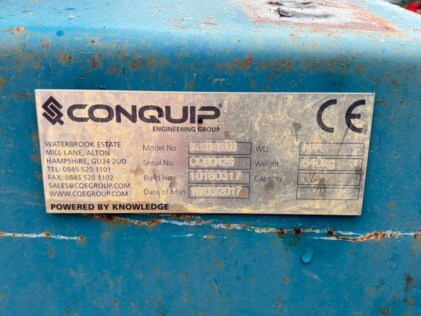 CONQUIP TELEPORTER / FORKLIFT SWEEPER..3564 387720453