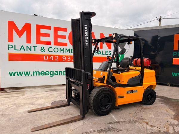 2018 HYUNDAI ... 5 TON GAS FORKLIFT ...822 hours 387861943