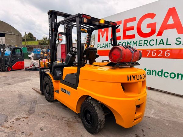 2018 HYUNDAI ... 5 TON GAS FORKLIFT ...822 hours 387861917
