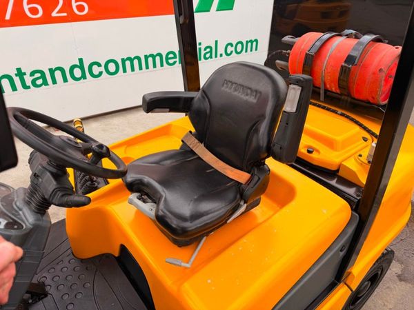 2018 HYUNDAI ... 5 TON GAS FORKLIFT ...822 hours 387861922