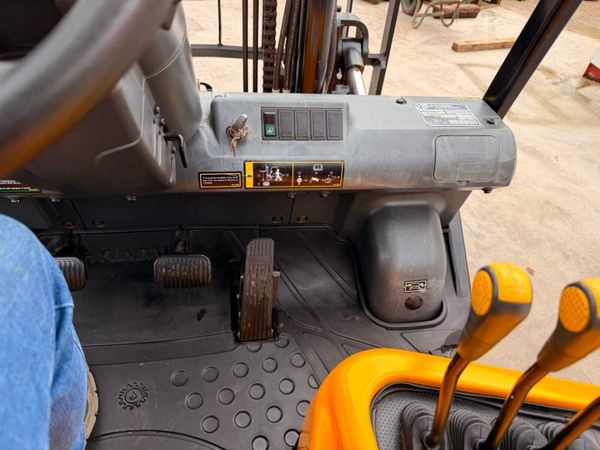 2018 HYUNDAI ... 5 TON GAS FORKLIFT ...822 hours 387861927