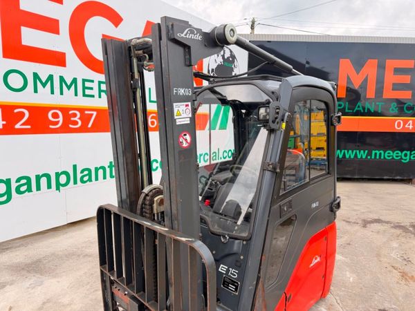 2012 LINDE 1.5 TON ELECTRIC FORKLIFT...2,700 hrs 387871147