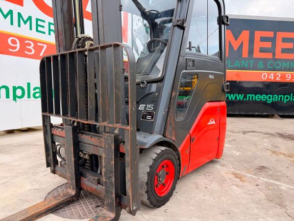 2012 LINDE 1.5 TON ELECTRIC FORKLIFT...2,700 hrs 387871153