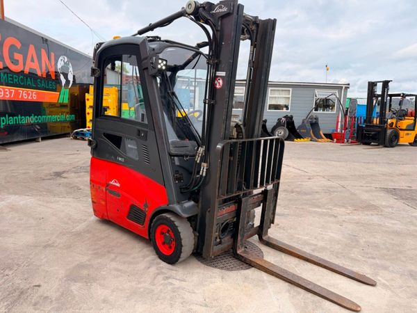 2012 LINDE 1.5 TON ELECTRIC FORKLIFT...2,700 hrs 387871186