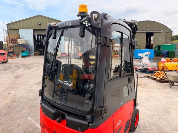 2012 LINDE 1.5 TON ELECTRIC FORKLIFT...2,700 hrs 387871230