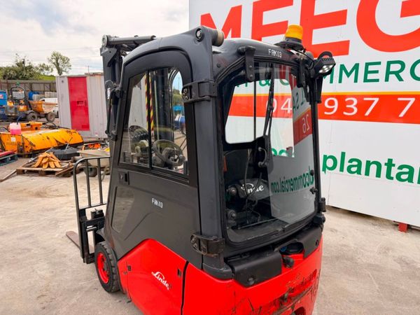 2012 LINDE 1.5 TON ELECTRIC FORKLIFT...2,700 hrs 387871236