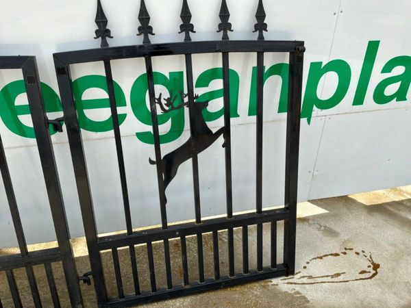 UNUSED WROUGHT IRON ENTRANCE GATES.....238. 388045046