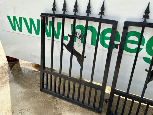 UNUSED WROUGHT IRON ENTRANCE GATES.....238. 388045047