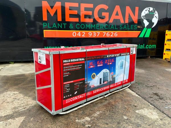 85 x 30 x 15 ft HEAVY DUTY DOMED SHELTER....4373 388057968