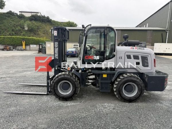JQ Power CPC35 Rough Terrain Forklift 388199016