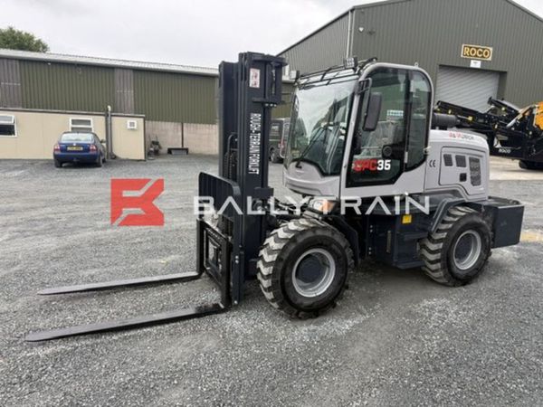 JQ Power CPC35 Rough Terrain Forklift 388199019