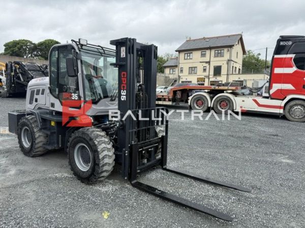 JQ Power CPC35 Rough Terrain Forklift 388199029