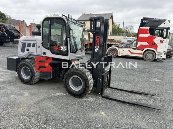 JQ Power CPC35 Rough Terrain Forklift 388199032
