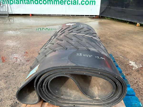 UNUSED 47" RUBBER CONVEYOR BELT........1419. 388112235