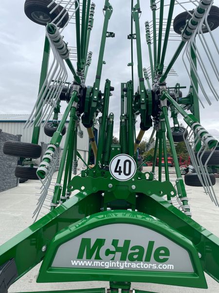 New McHale 80 - 90 Twin Rotor Rake 388114811