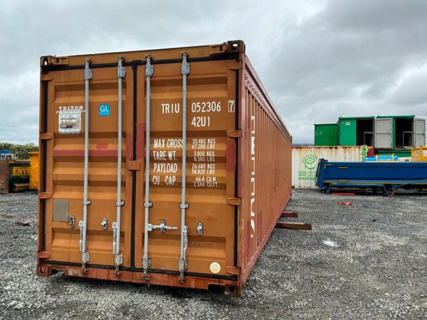 40ft OPEN TOP SHIPPING CONTAINER........1185T 388134891