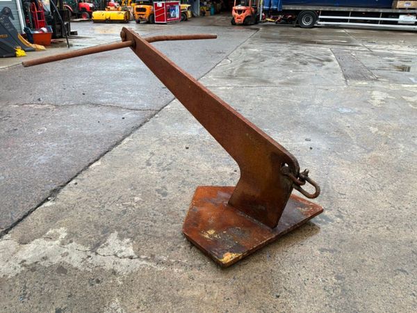 OLD CAST IRON SHIP ANCHOR......LARGE.......4111/2 388134802