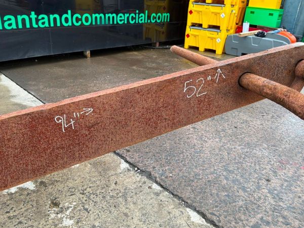 OLD CAST IRON SHIP ANCHOR......LARGE.......4111/2 388134820