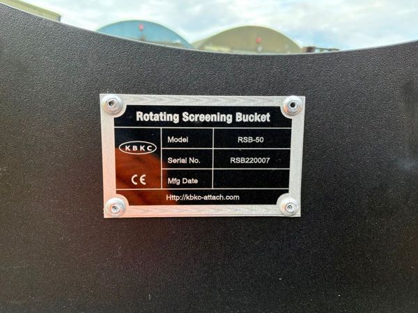 UNUSED SCREENING BUCKET...45mm PINS....1417. 388134936