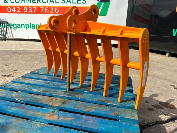 UNUSED 38" LAWN / STONE  RAKE......40mm PIN.....19 388299885