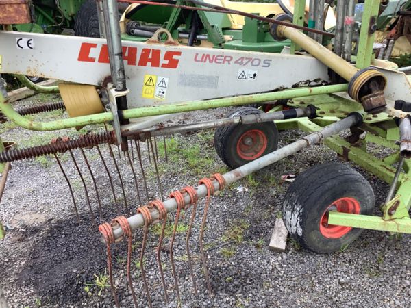 Used Claas 470S single rotor rake. 388210102