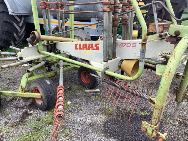 Used Claas 470S single rotor rake. 388210106
