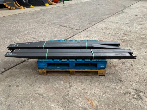 UNUSED 3 TONNE x 90" FORK EXTENSIONS.....3629. 388226250