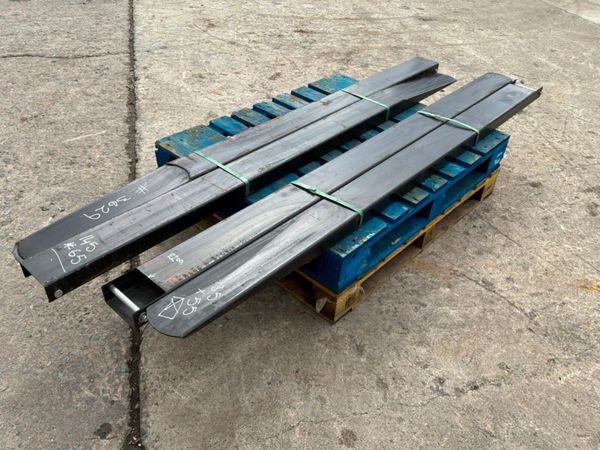 UNUSED 3 TONNE x 90" FORK EXTENSIONS.....3629. 388226253