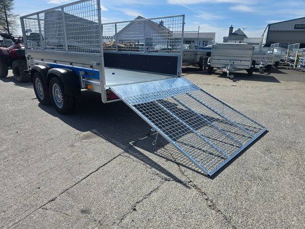 8x5 Trailer with Mesh Sides and Ramp 388361743