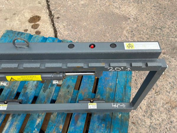 UNUSED 20" FORK CARRIAGE...SIDE SHIFT.......1939d. 388424667