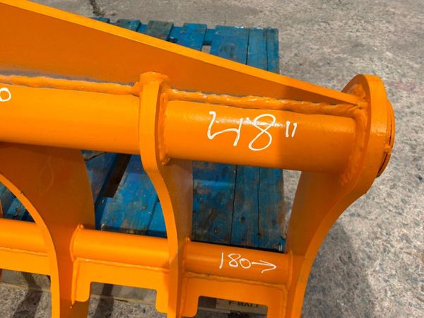 UNUSED 48" LAWN / STONE RAKE.....45mm....1945-2. 388424695