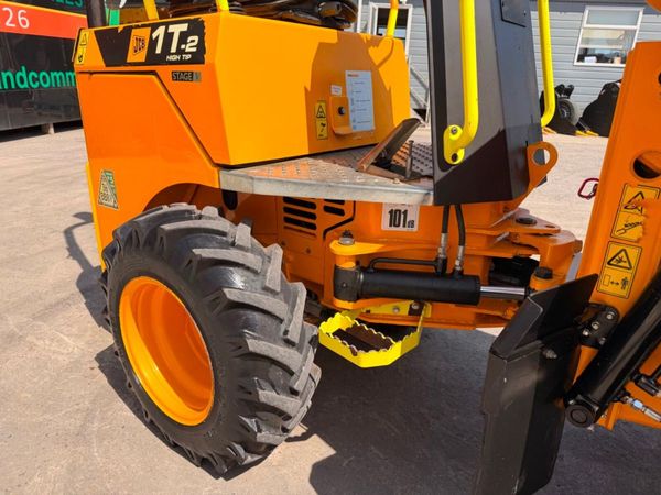 2021 JCB 1 TON HI TIP DUMPER ...636 hours ....844 388430078
