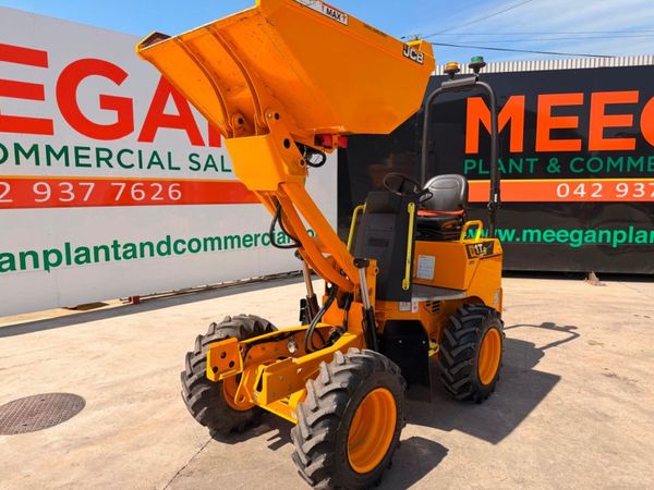 2021 JCB 1 TON HI TIP DUMPER ...636 hours ....844 388430080