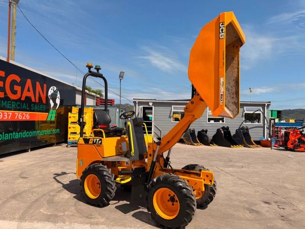 2021 JCB 1 TON HI TIP DUMPER ...636 hours ....844 388430085