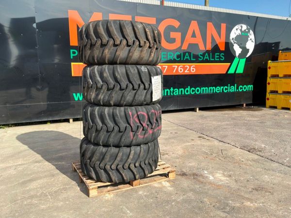 22.5 PART WORN DUMPER / TRAILER TYRES....1820. 388595582