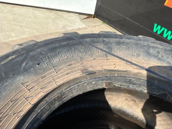 22.5 PART WORN DUMPER / TRAILER TYRES...1840t. 388595647