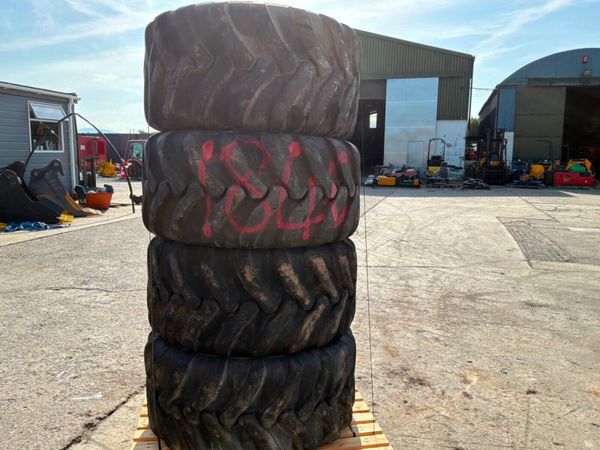 22.5 PART WORN DUMPER / TRAILER TYRES...1840t. 388595637