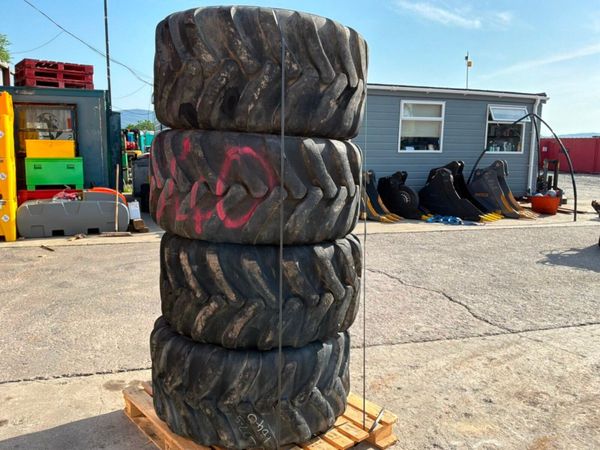 22.5 PART WORN DUMPER / TRAILER TYRES...1840t. 388595639
